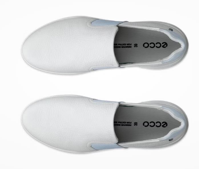 Ecco Street Vibe dames golfschoenen, wit/air