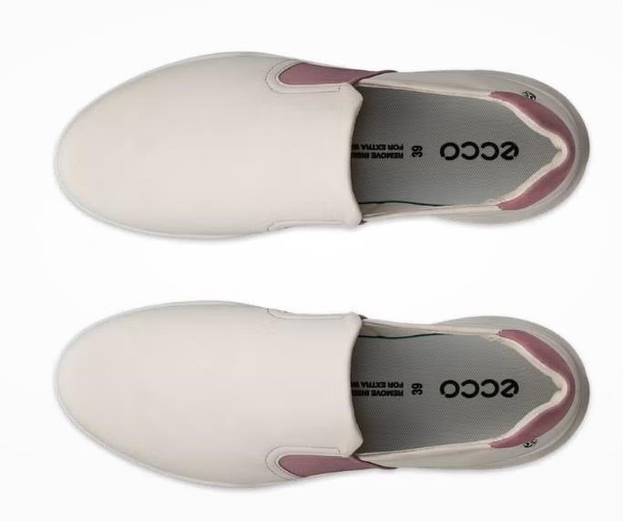 Ecco Street Vibe dames golfschoenen, limestone/blush