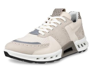 Ecco Biom C4 heren golfschoenen, pure cashmere/limestone/dark clay