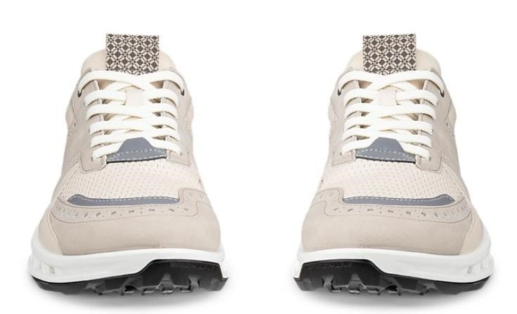 Ecco Biom C4 heren golfschoenen, pure cashmere/limestone/dark clay