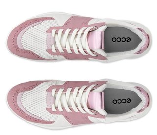 Ecco Biom C4 dames golfschoenen, blush/wit/old rose metallic