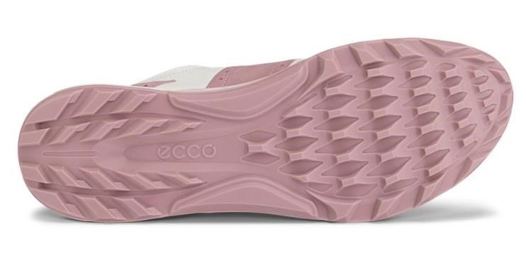 Ecco Biom C4 dames golfschoenen, blush/wit/old rose metallic