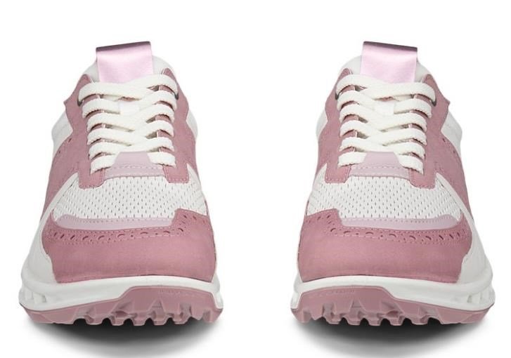 Ecco Biom C4 dames golfschoenen, blush/wit/old rose metallic