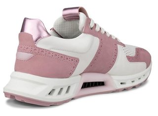 Ecco Biom C4 dames golfschoenen, blush/wit/old rose metallic