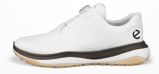 Ecco LT1 BOA heren golfschoenen, wit/tarmac