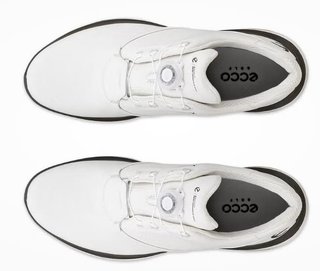 Ecco LT1 BOA heren golfschoenen, wit/tarmac