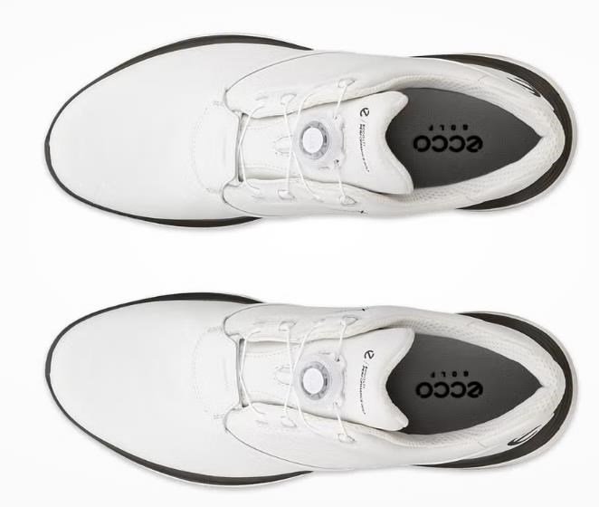 Ecco LT1 BOA heren golfschoenen, wit/tarmac