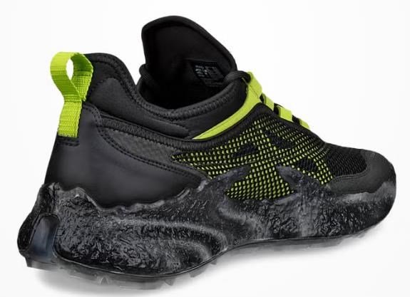 Ecco Biom H5 heren golfschoenen, zwart/lime punch