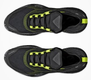 Ecco Biom H5 heren golfschoenen, zwart/lime punch