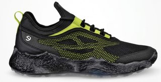 Ecco Biom H5 heren golfschoenen, zwart/lime punch