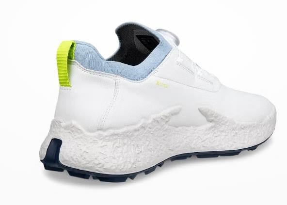 Ecco Biom H5 BOA heren golfschoenen, wit/stoffig blauw