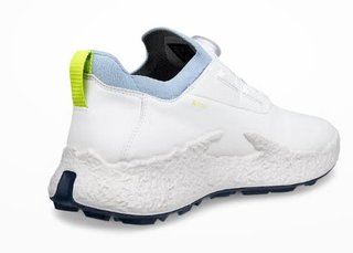Ecco Biom H5 BOA heren golfschoenen, wit/stoffig blauw