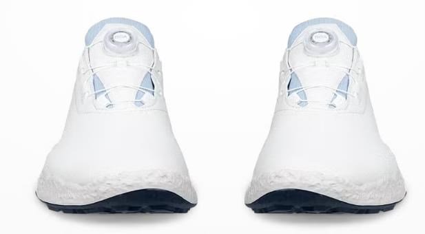 Ecco Biom H5 BOA heren golfschoenen, wit/stoffig blauw