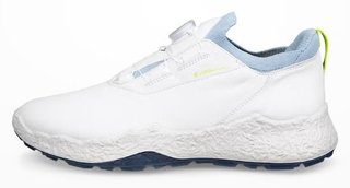 Ecco Biom H5 BOA heren golfschoenen, wit/stoffig blauw