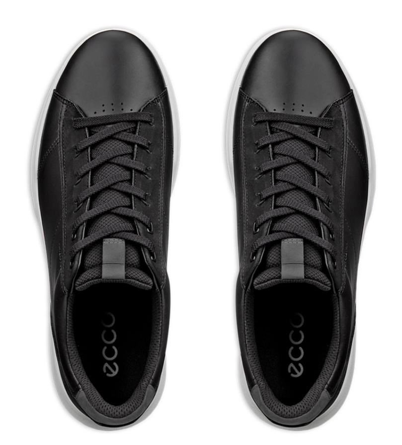 Ecco Street Vibe heren golfschoenen, zwart