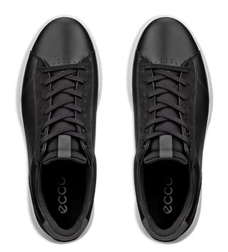 Ecco Street Vibe heren golfschoenen, zwart