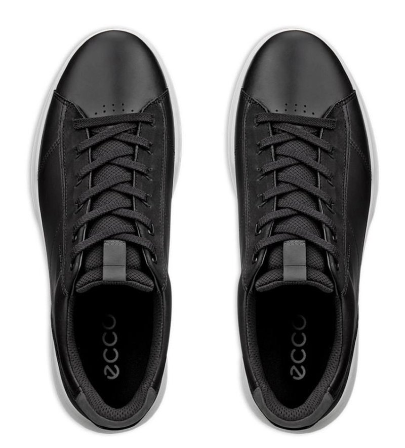 Ecco Street Vibe heren golfschoenen, zwart