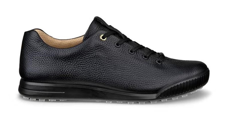 Ecco Golf Street Retro heren golfschoenen, zwart