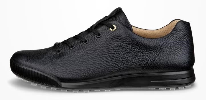 Ecco Golf Street Retro heren golfschoenen, zwart