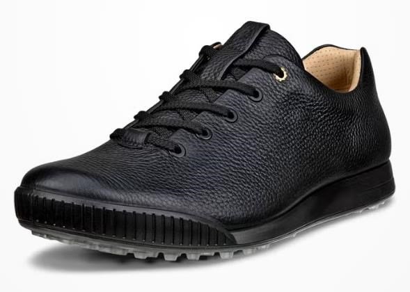 Ecco Golf Street Retro heren golfschoenen, zwart