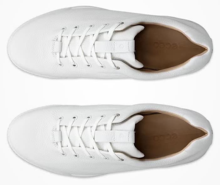 Ecco Golf Street Retro heren golfschoenen, wit
