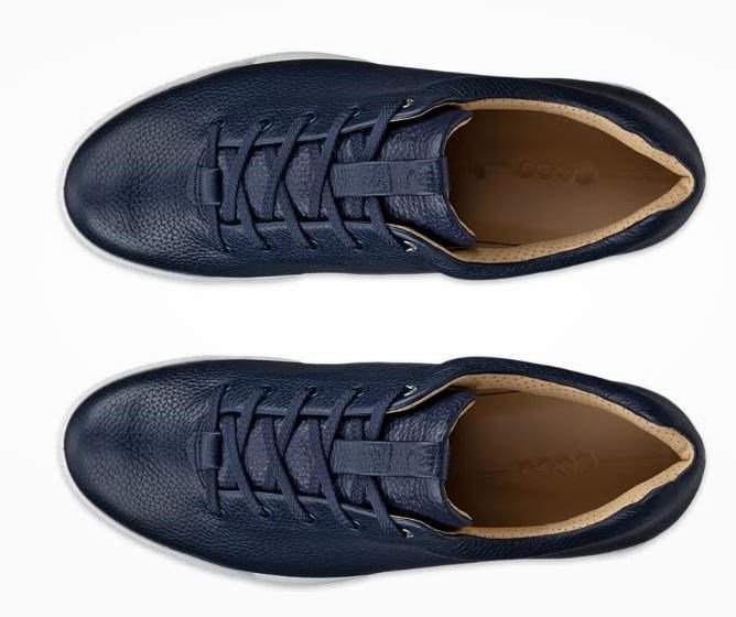 Ecco Golf Street Retro heren golfschoenen, marine