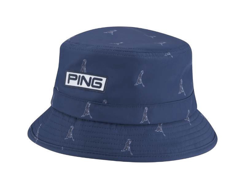 PING Mr. Ping bucket hat, navy