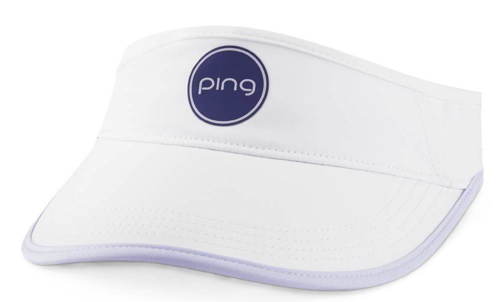PING G Le4 dames visor, wit