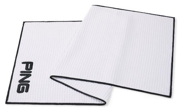 PING Tour golfhanddoek, wit