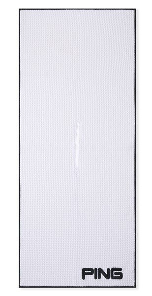 PING Tour golfhanddoek, wit