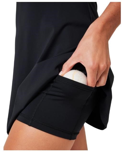 Travis Mathew Moveknit Sleeveless dames jurk, zwart