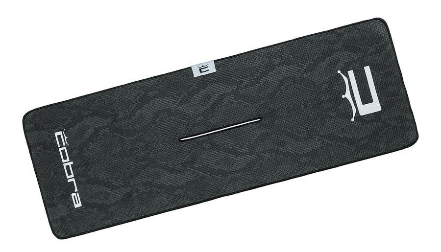 Cobra Snakeskin handdoek, zwart snakeskin