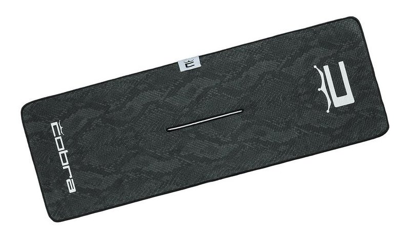 Cobra Snakeskin handdoek, zwart snakeskin