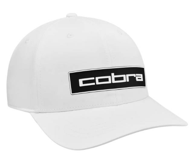 Cobra Tour Tech heren pet, wit/zwart