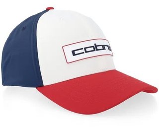 Cobra Tour Tech heren pet, rood/wit/navy