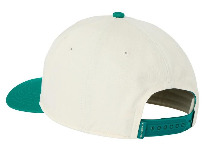 Cobra Pines unisex cap, alpine snow/wild green