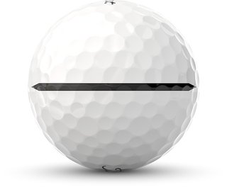 Titleist Pro V1 2025 golfballen, Performance Alignment BLACK