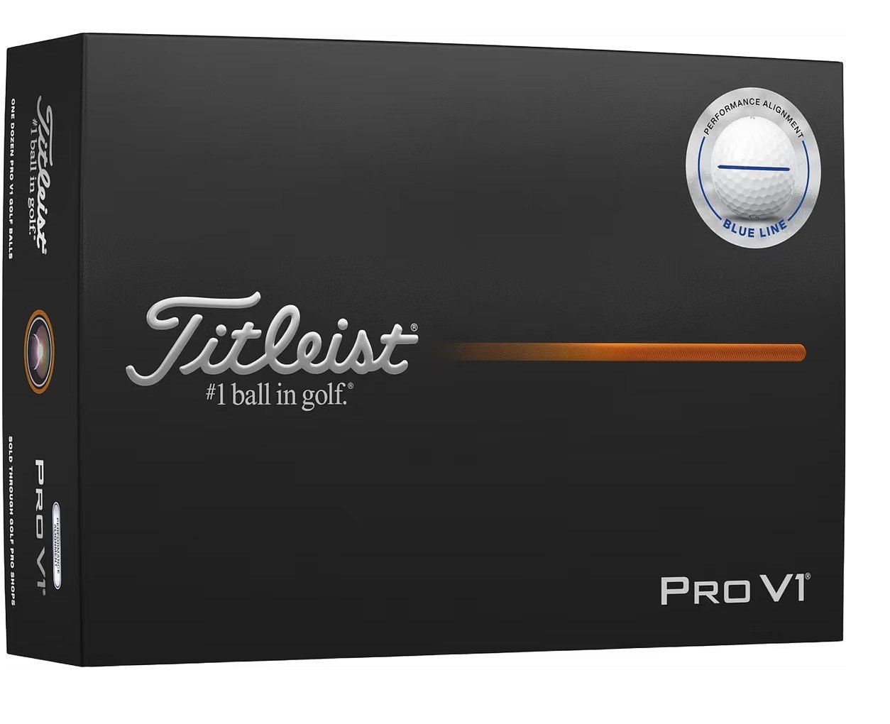 Titleist Pro V1 golfballen 2025, Performance Alignment Blue