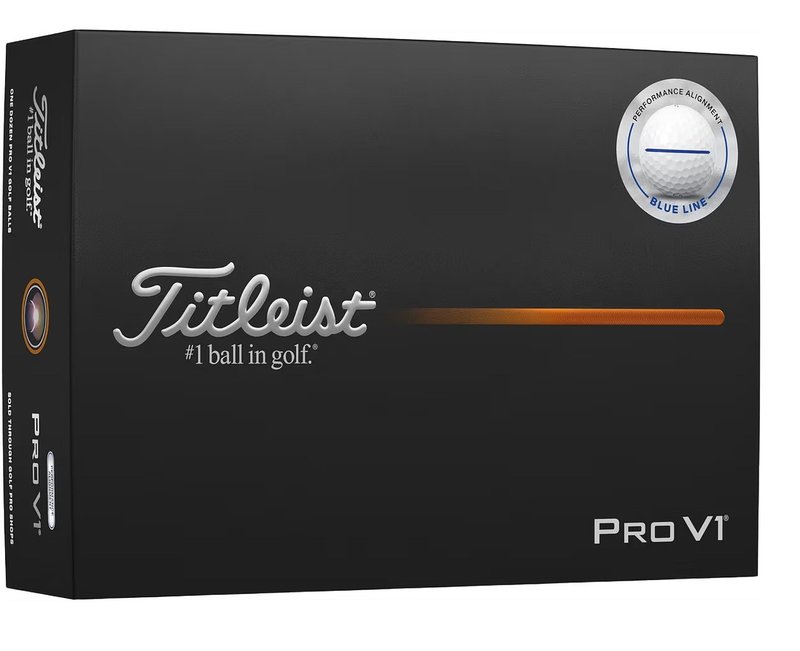 Titleist Pro V1 golfballen 2025, Performance Alignment Blue