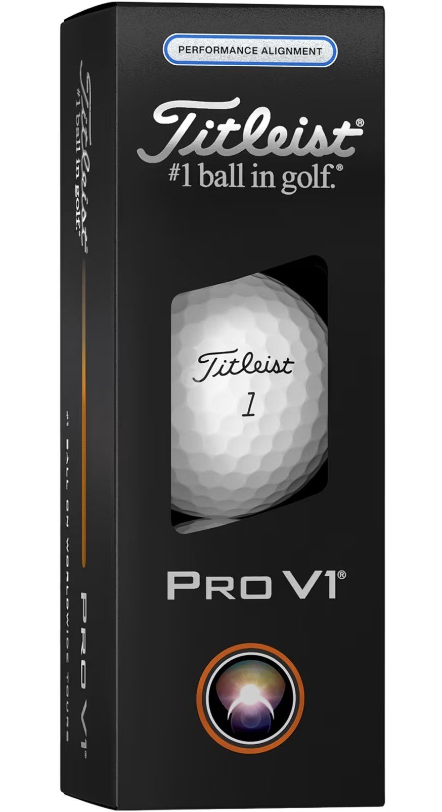 Titleist Pro V1 golfballen 2025, Performance Alignment Blue