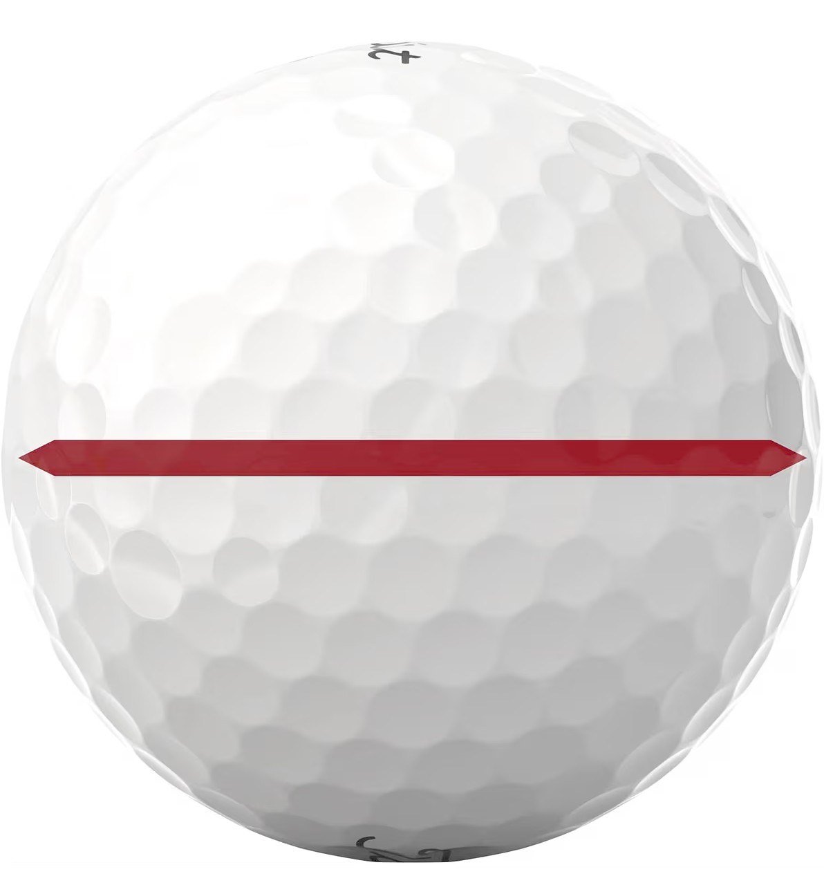Titleist Pro V1 2025 golfballen, Performance Alignment RED