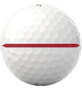 Titleist Pro V1 2025 golfballen, Performance Alignment RED