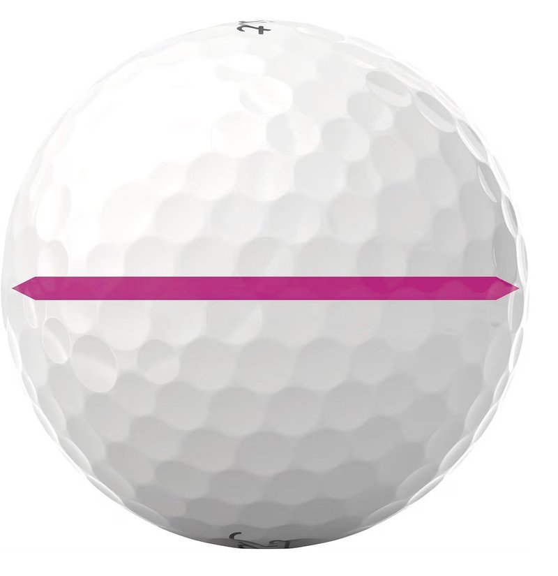 Titleist Pro V1 2025 golfballen, Performance Alignment Pink