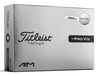 Titleist Pro V1x Left Dash AIM Enhanced golfballen
