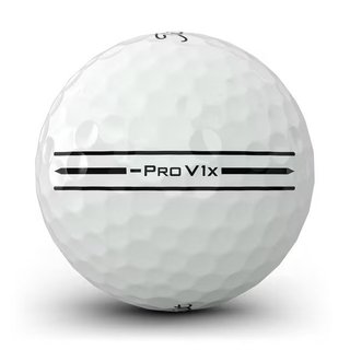 Titleist Pro V1x Left Dash AIM Enhanced golfballen