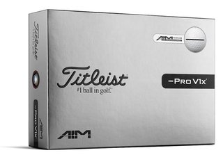 Titleist Pro V1x Left Dash White Performance Alignment BLACK golfballen