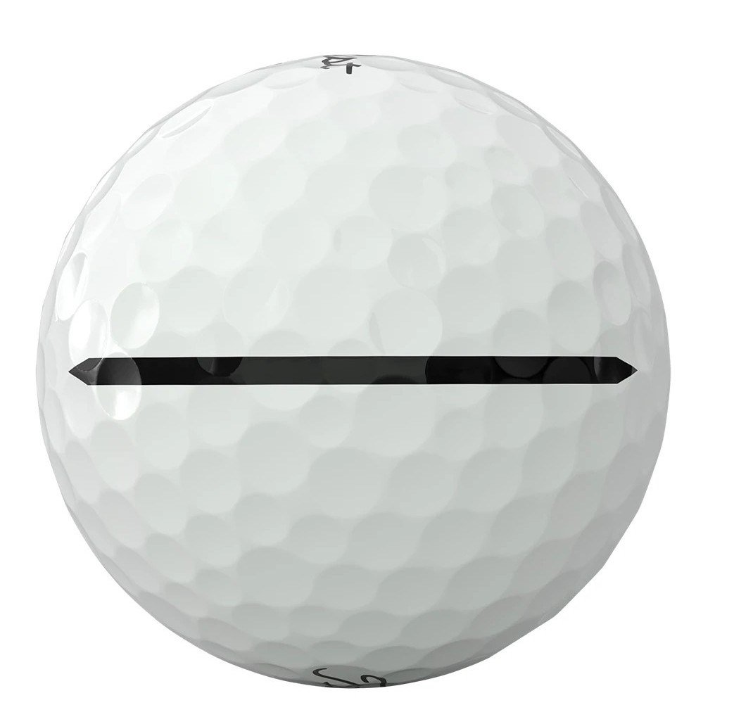 Titleist Pro V1x Left Dash White Performance Alignment BLACK golfballen