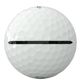 Titleist Pro V1x Left Dash White Performance Alignment BLACK golfballen