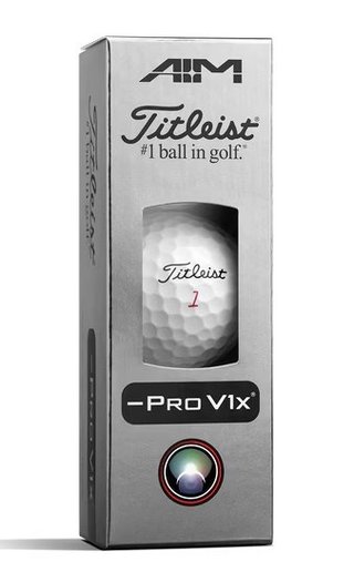 Titleist Pro V1x Left Dash White Performance Alignment BLACK golfballen