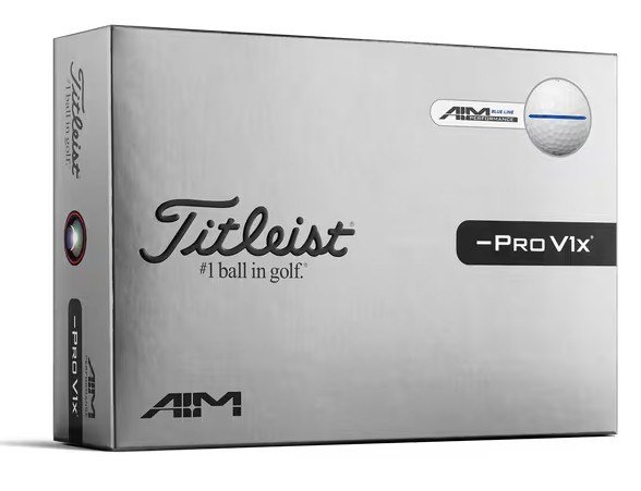 Titleist Pro V1x Left Dash Performance Alignment BLUE golfballen